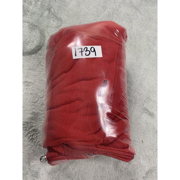 Vintage L.L.Bean Jacket Mens Large Red Polartec Fleece Full Zip Warm Lightweight - Picture 11 of 11